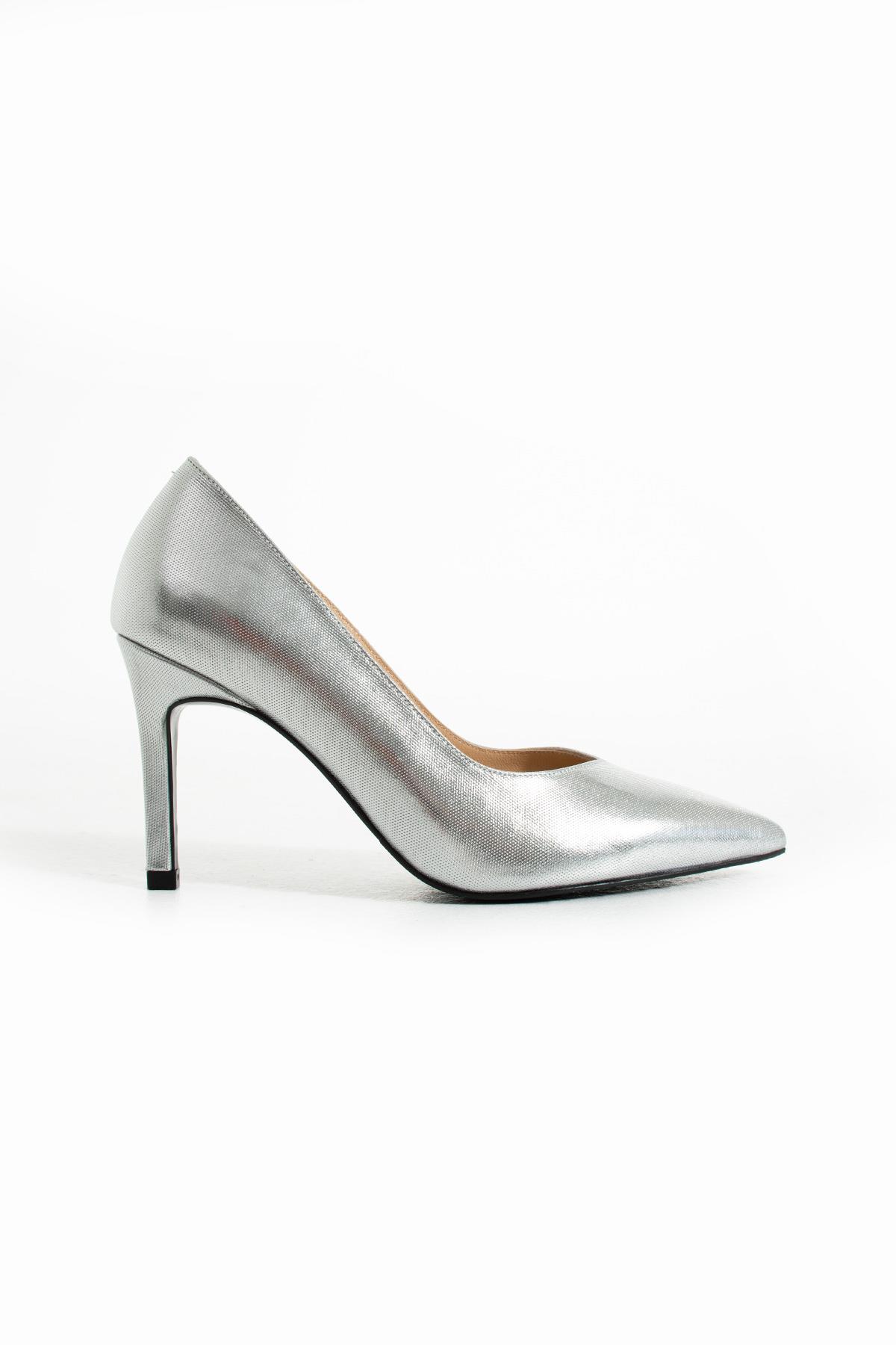 Kadın Hakiki Deri Stiletto Lame