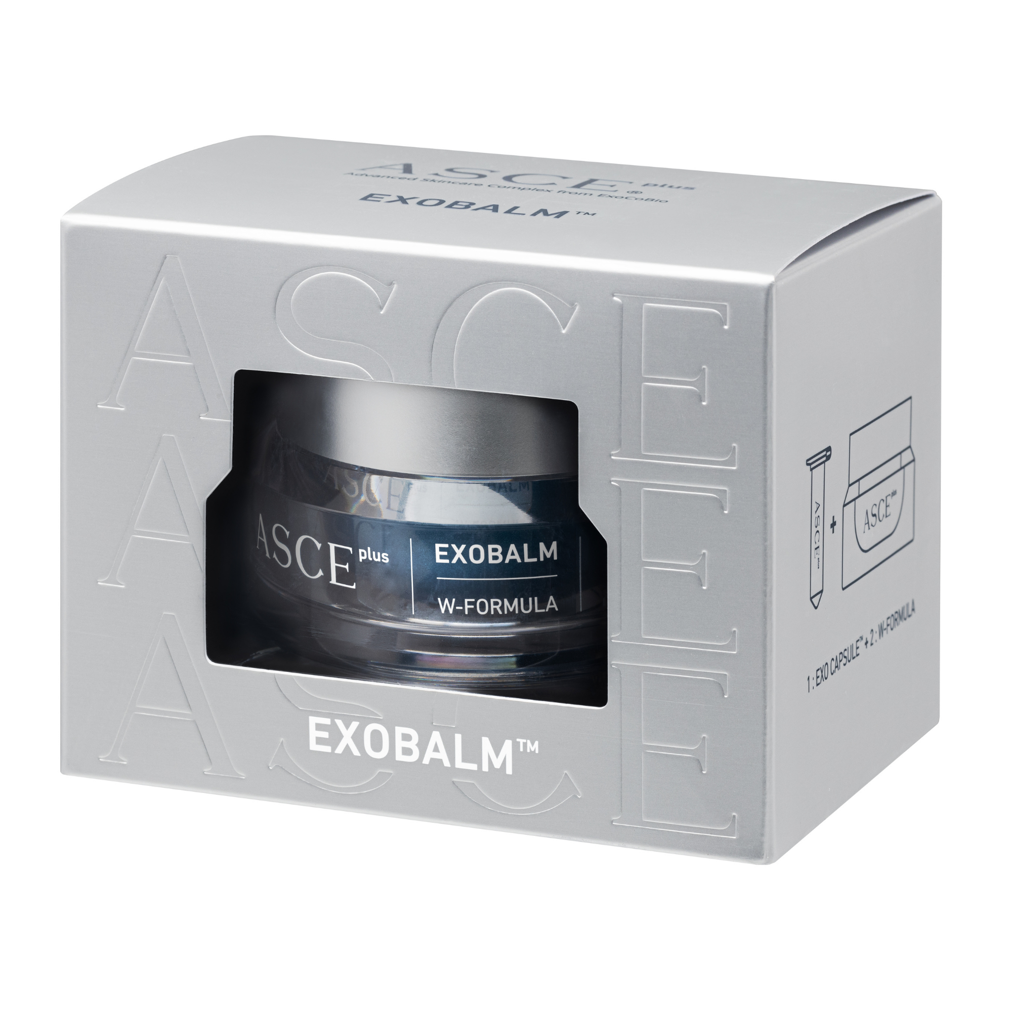 ASCEplus EXOBALM EXO Capsule 20 mg + W-Formula Cream 20 ml