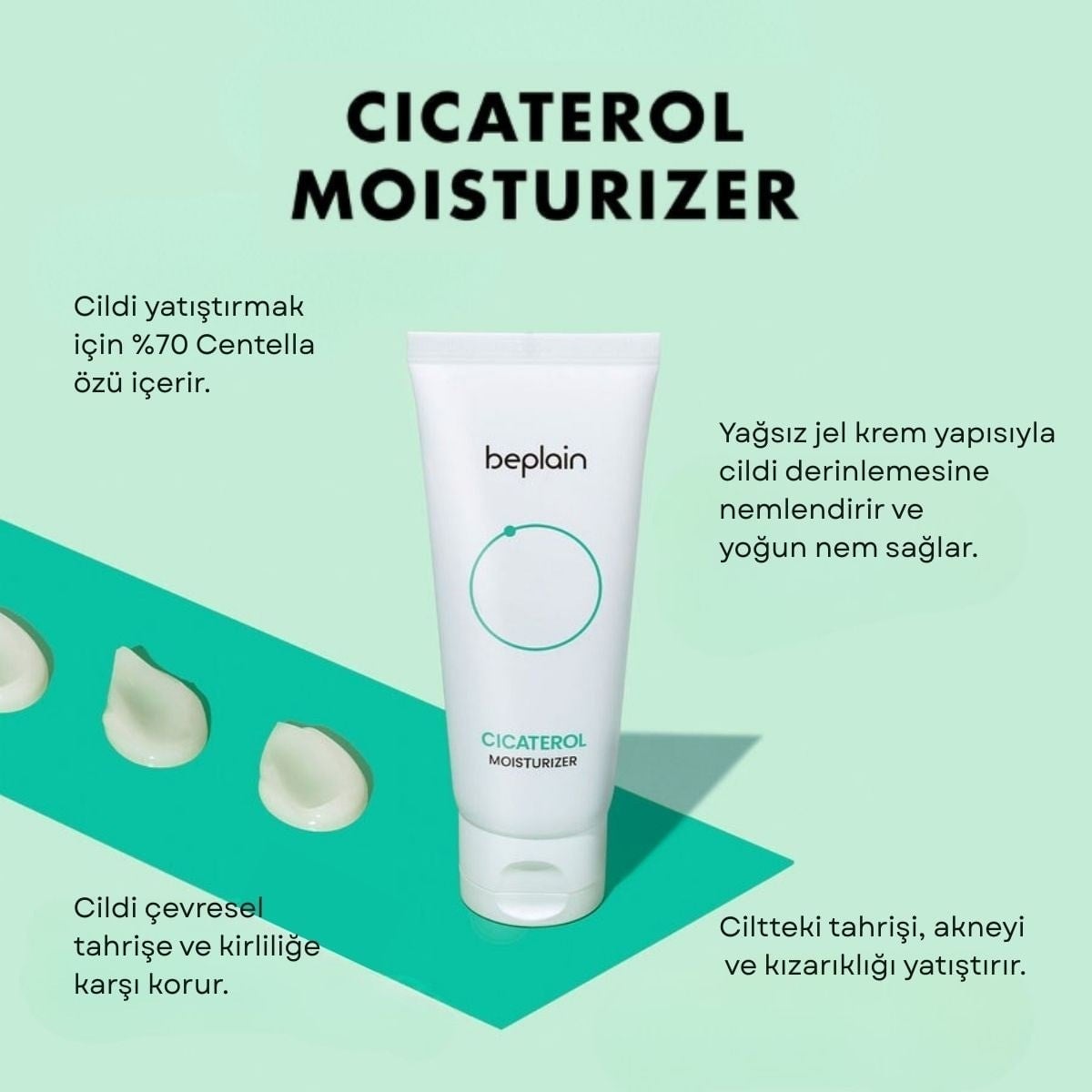 Beplain Cicaterol Moisturizer Cream - Bariyer Krem 60 ml