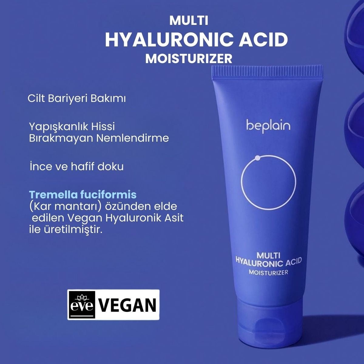 Beplain Multi Hyaluronic Moisturizer - Nem Kremi 70 ml