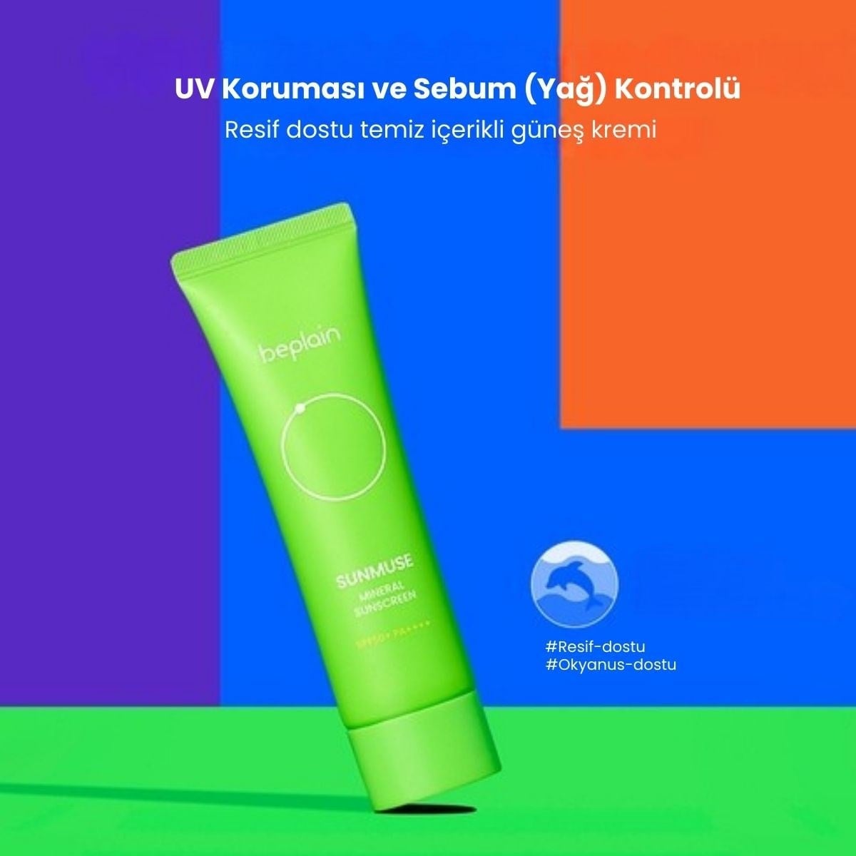 Beplain Sunmuse Mineral Sunscreen - Güneş Kremi 50 ml