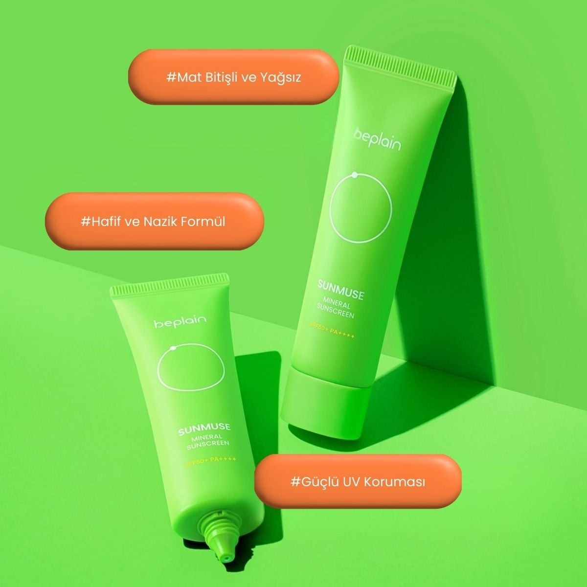 Beplain Sunmuse Mineral Sunscreen - Güneş Kremi 50 ml