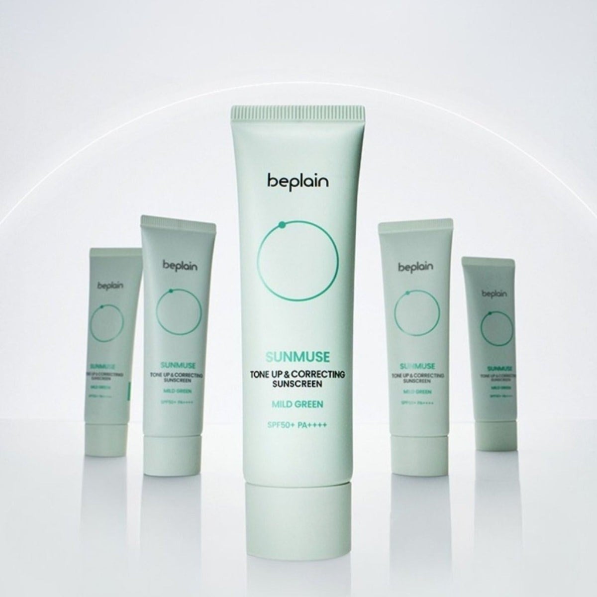 Beplain Sunmuse Tone - Up Correcting Mild Green Sunscreen - Güneş Kremi 50 ml