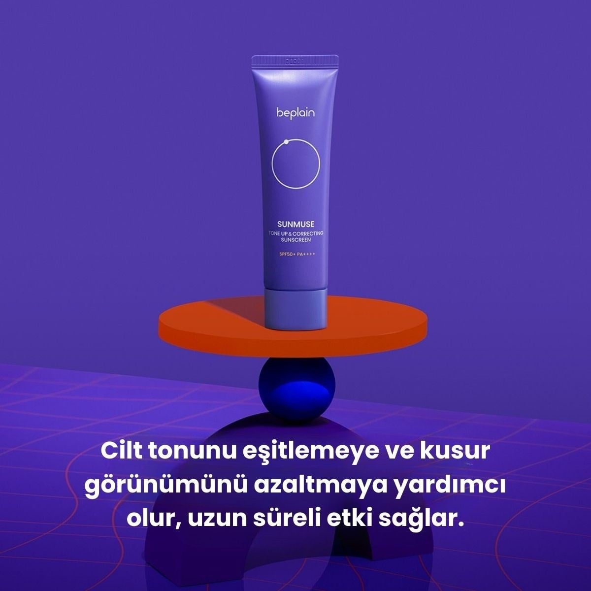 Beplain Sunmuse Tone - Up Correcting Sunscreen - Güneş Kremi 50 ml