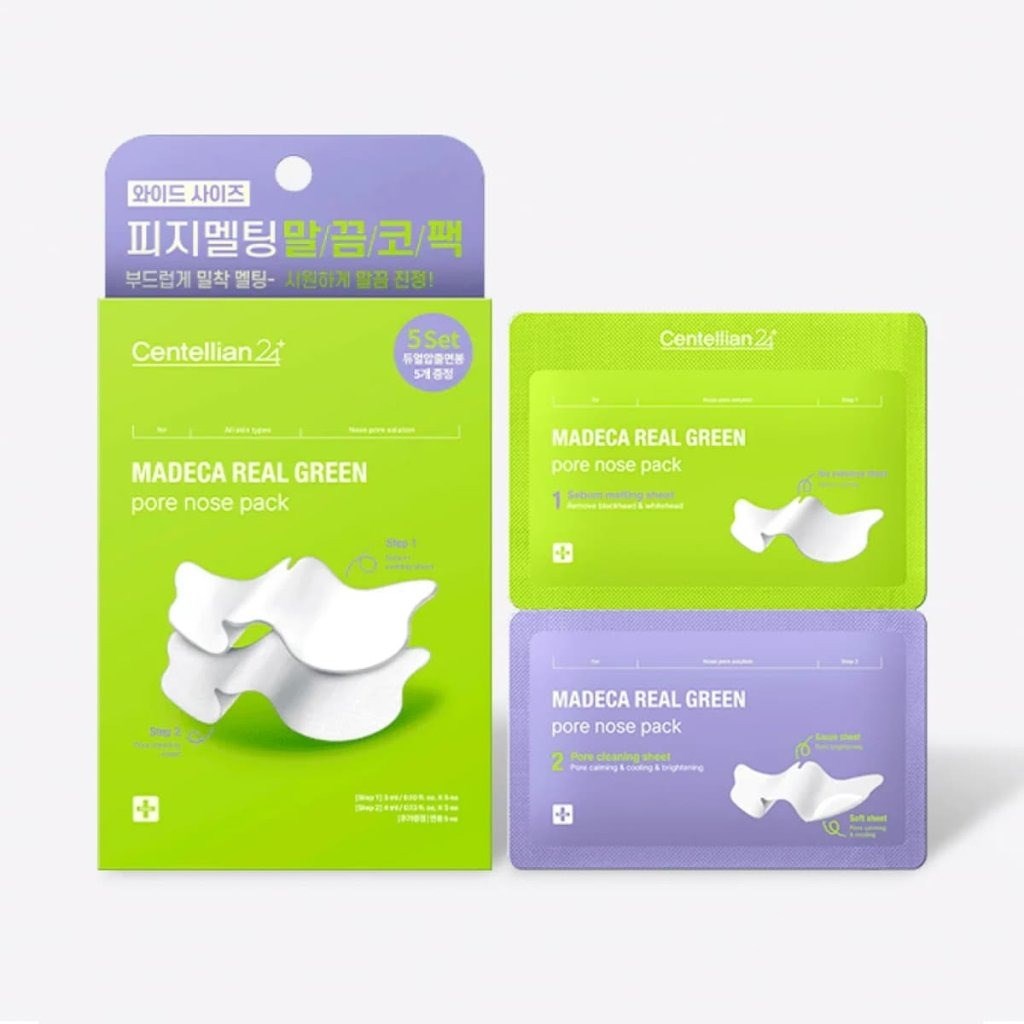 Centellian24 Real Green Pore Pad - 2'li Burun Bakım Seti