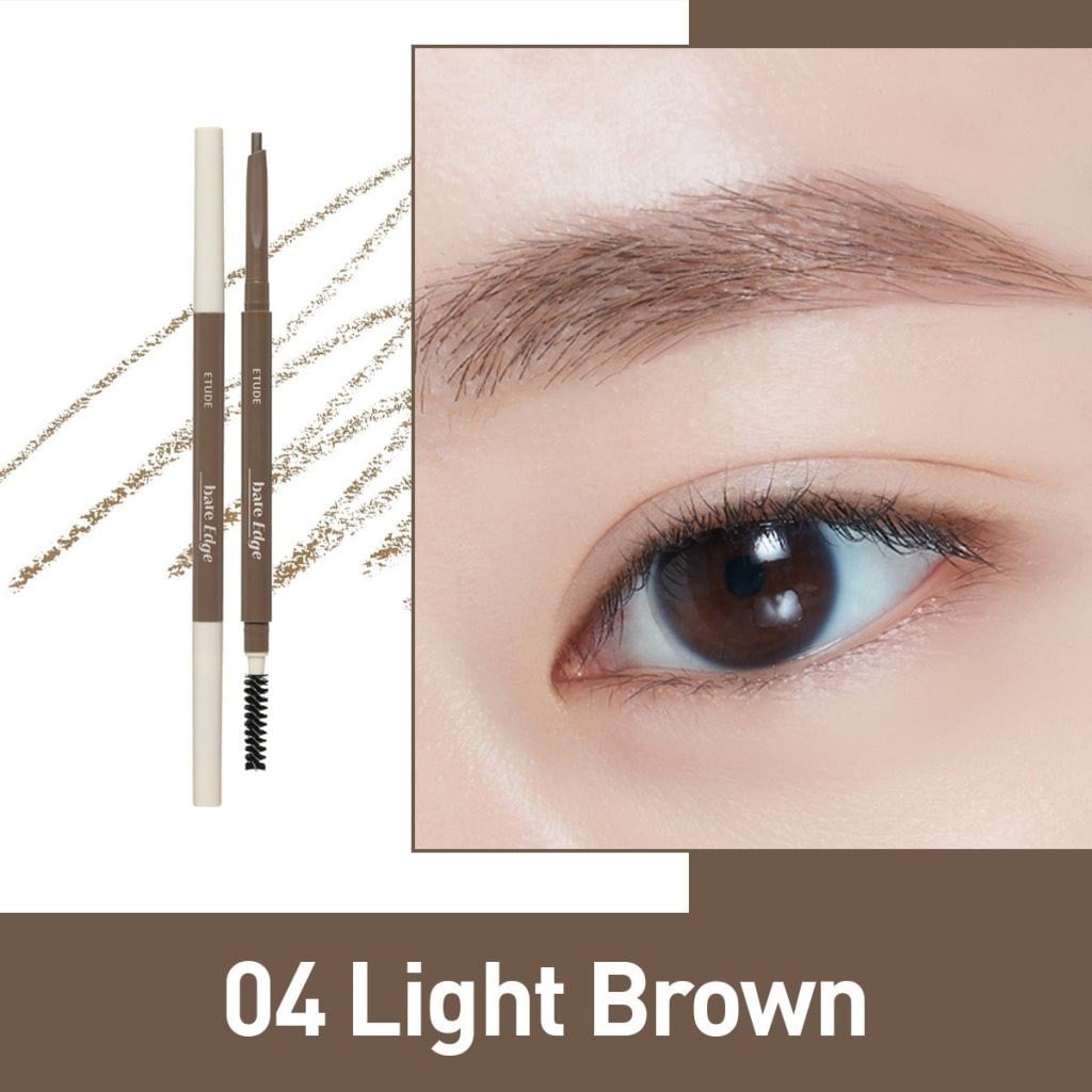 Etude Bare Edge Slim Brow - İnce Uçlu Kaş Kalemi Light Brown