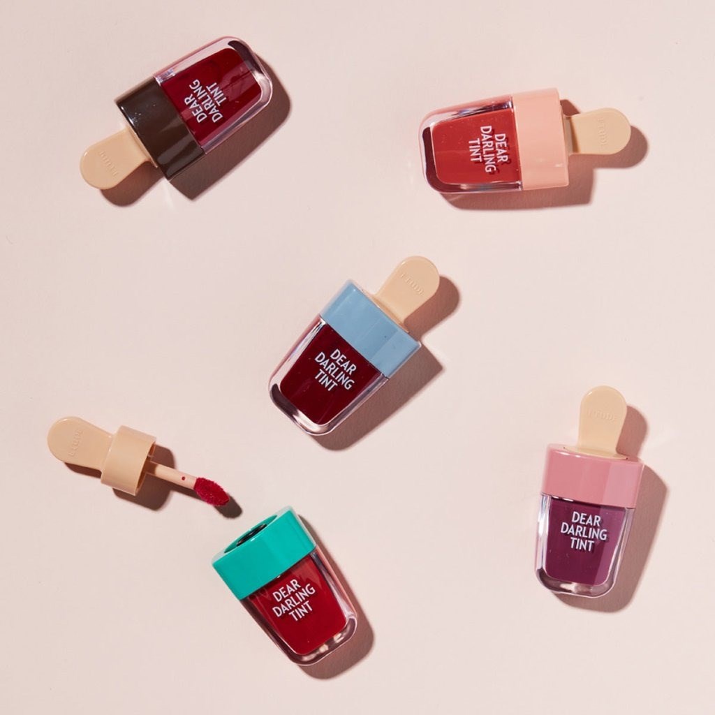 Etude Dear Darling Tint Ice Cream - Jel Tint Red Bean Red