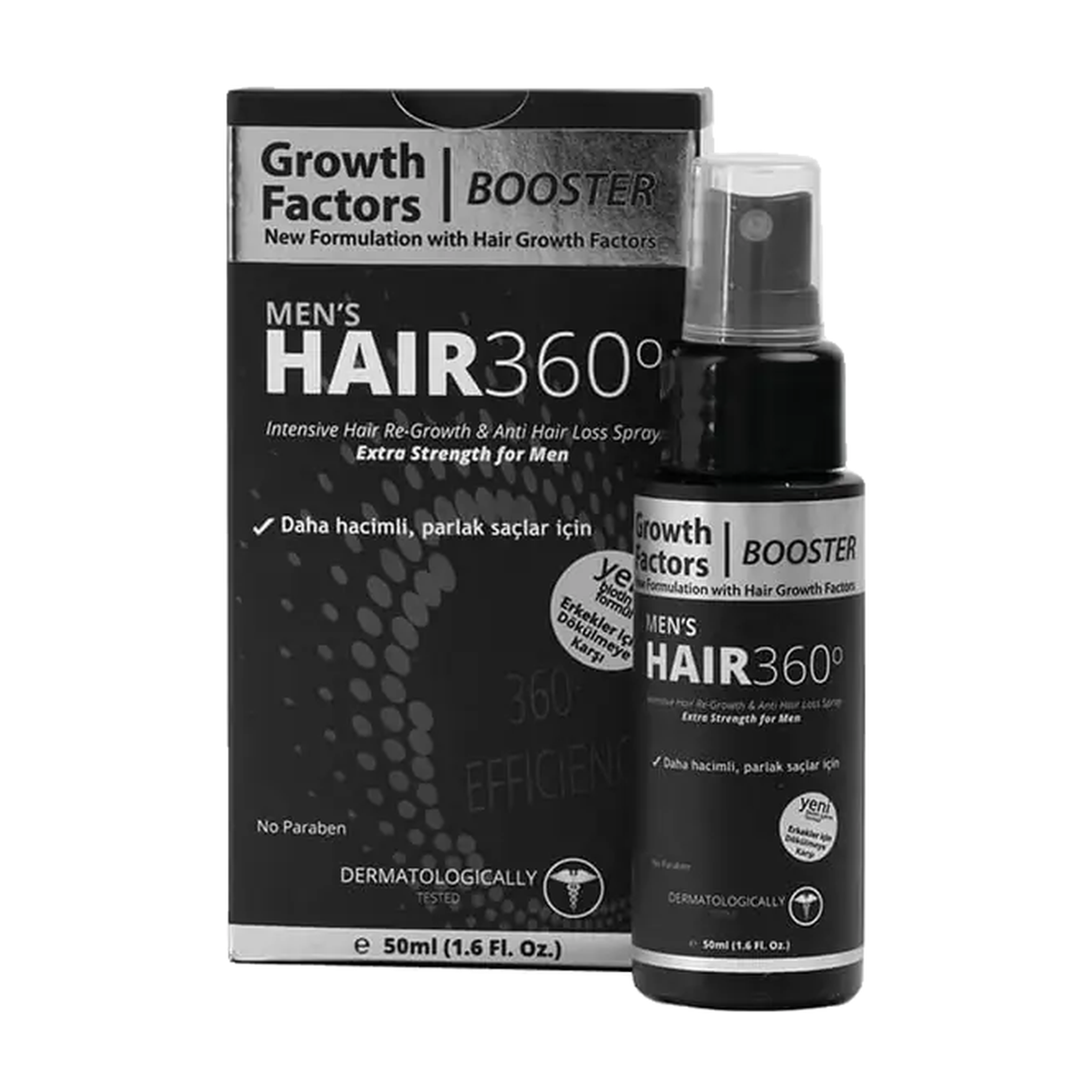 Hair360 Growth Factor Booster Men Sprey 50 ml