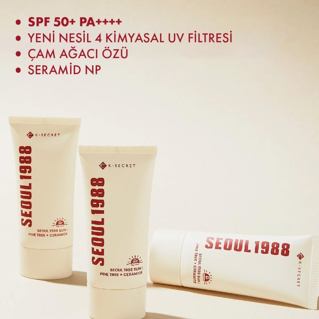 K-Secret Seoul 1988 Pine Tree Sun - Güneş Kremi 50 ml
