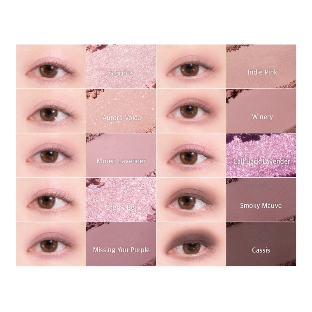 Lilybyred Mood Keyboard Palette Göz Farı - 08 Lavender Dial Far