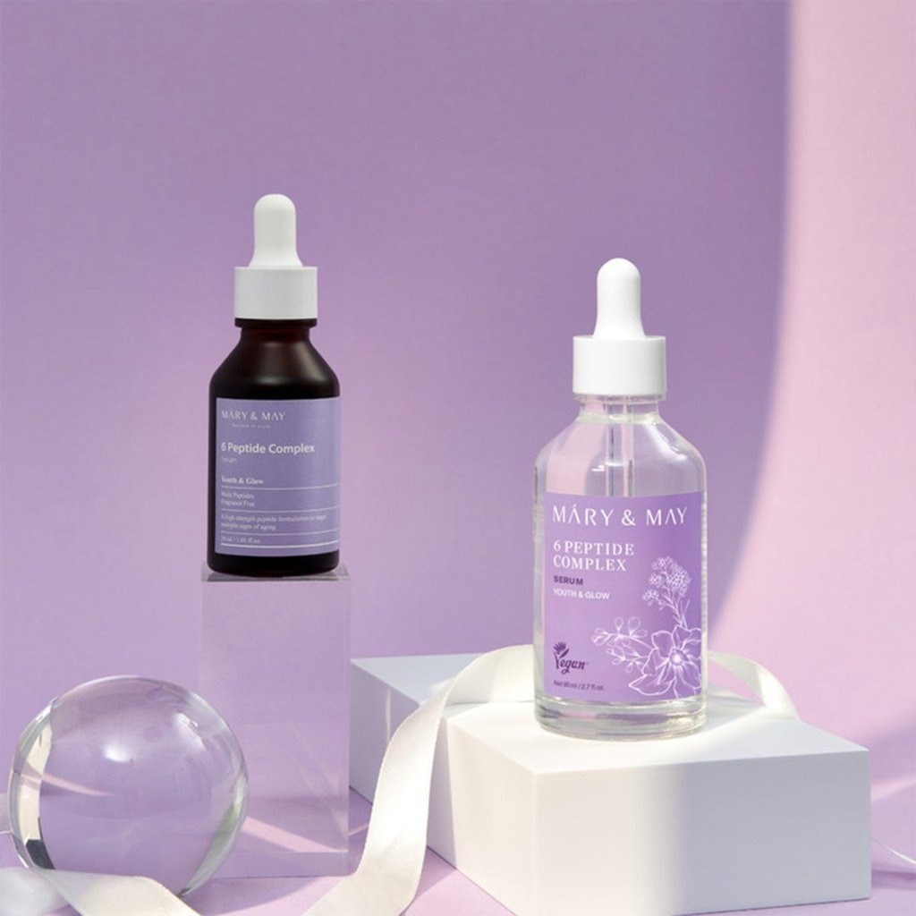 Mary & May 6 Peptide Complex Serum - Anti - Aging Serum 80 ml