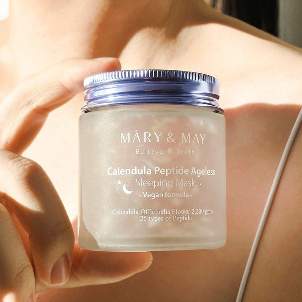 Mary & May Calendula Peptide Mask - Gece Bakım Maskesi 110 ml