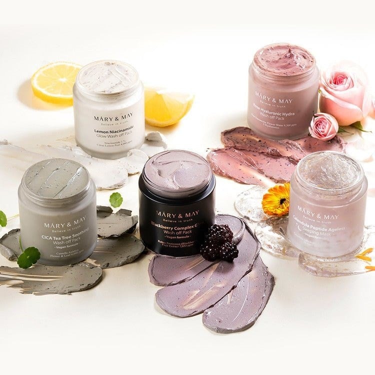 Mary & May Calendula Peptide Mask - Gece Bakım Maskesi 110 ml