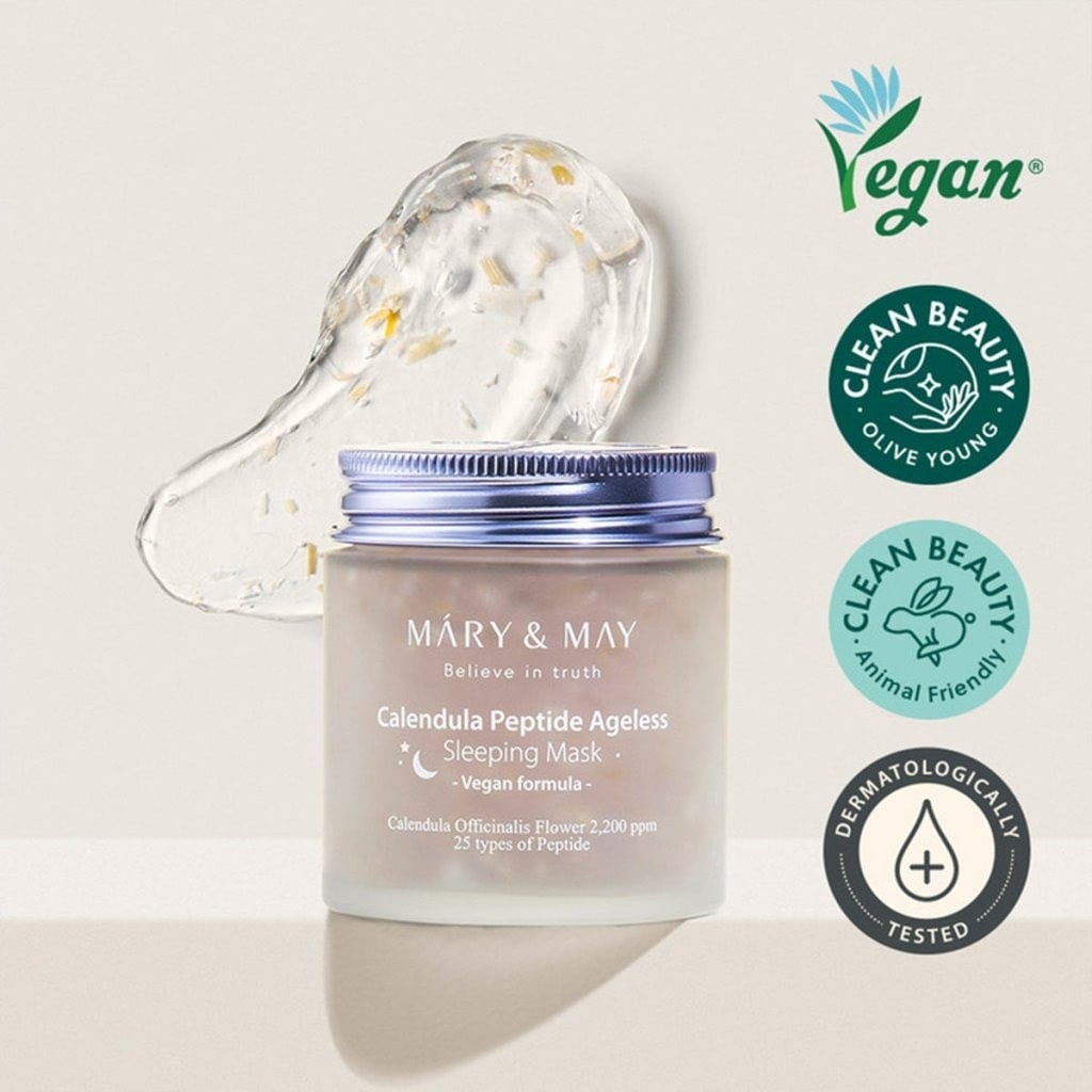 Mary & May Calendula Peptide Mask - Gece Bakım Maskesi 110 ml