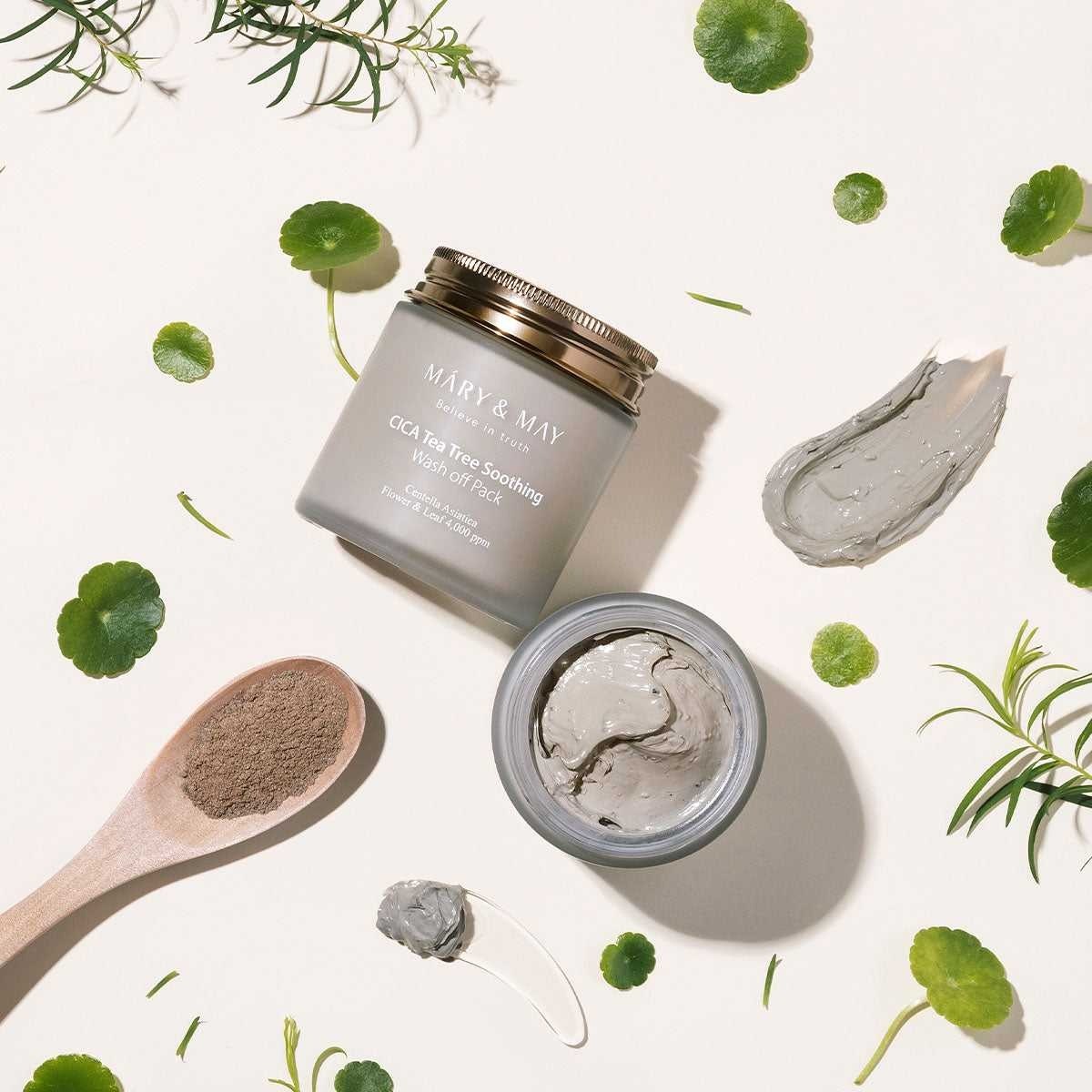 Mary & May Cica Tea Tree Mask - Yatıştırıcı Maske 125 g