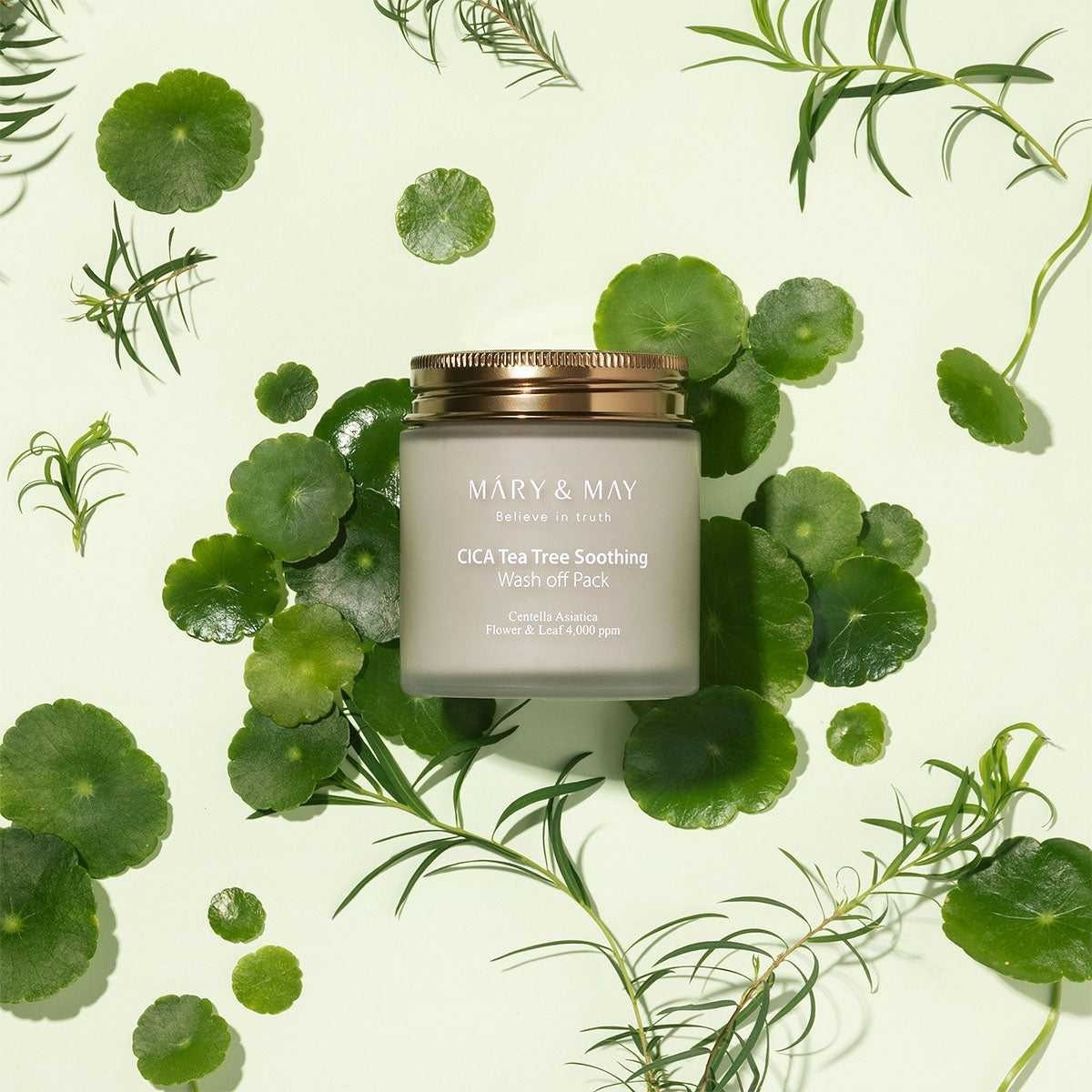 Mary & May Cica Tea Tree Mask - Yatıştırıcı Maske 125 g