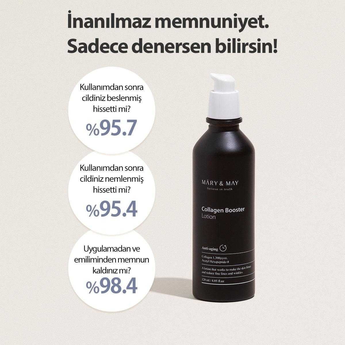 Mary & May Collagen Booster - Dolgunlaştırıcı Losyon 120 ml