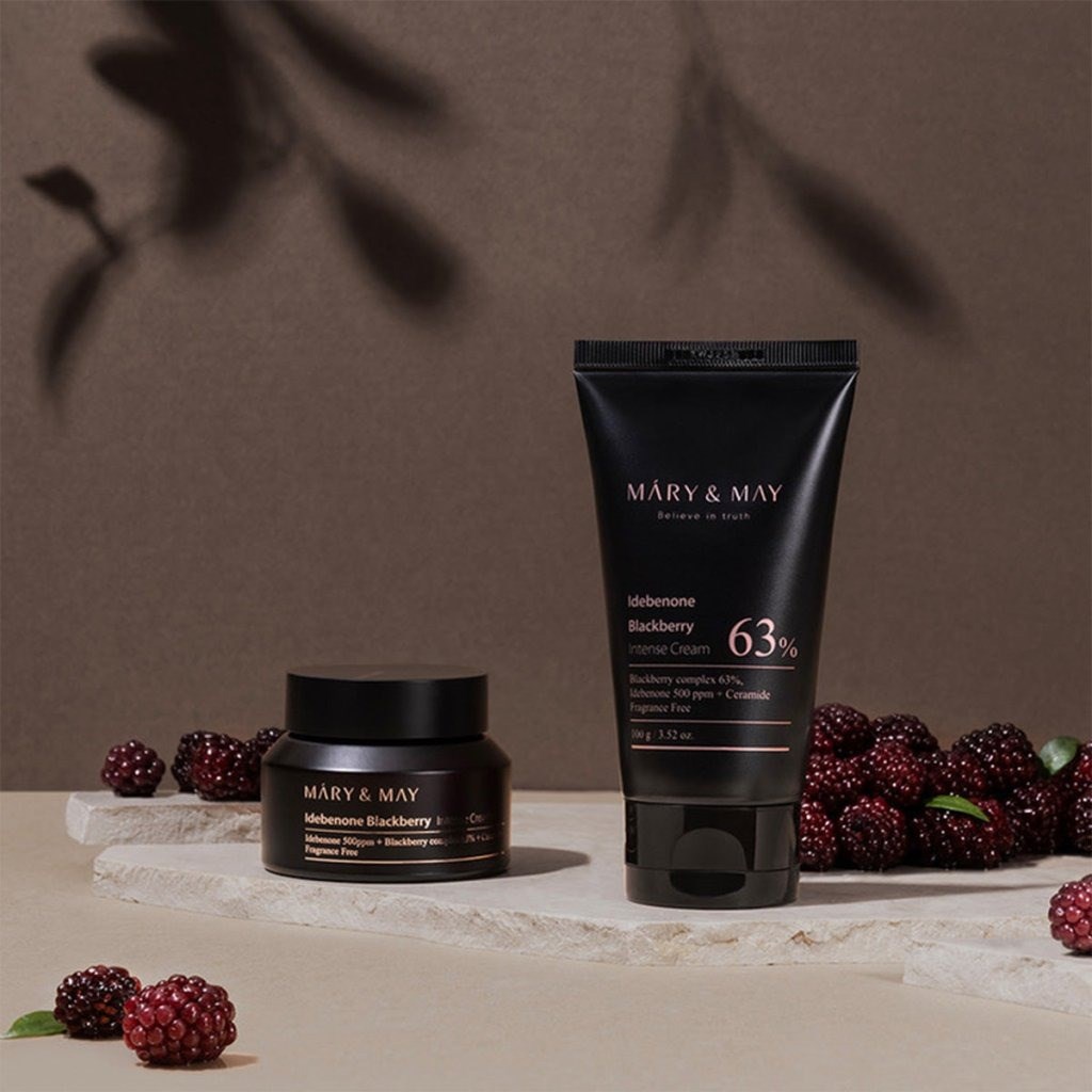 Mary & May Idebenone Blackberry Cream 100 g - Yoğun Anti - Aging