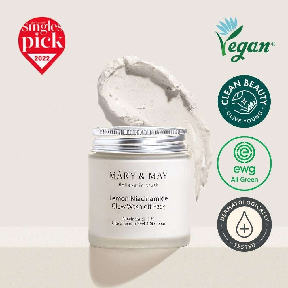 Mary & May Lemon Niacinamide Mask - Aydınlatıcı Maske 125 g