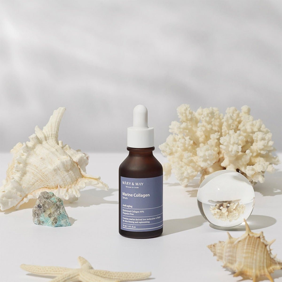 Mary & May Marine Collagen Serum - Anti - Aging Serum 30 ml
