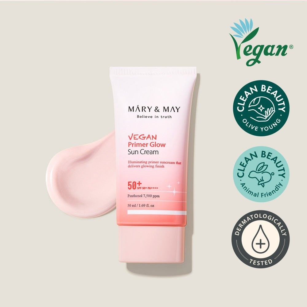 Mary & May Primer Glow Pink Sun - Güneş Kremi 50 ml