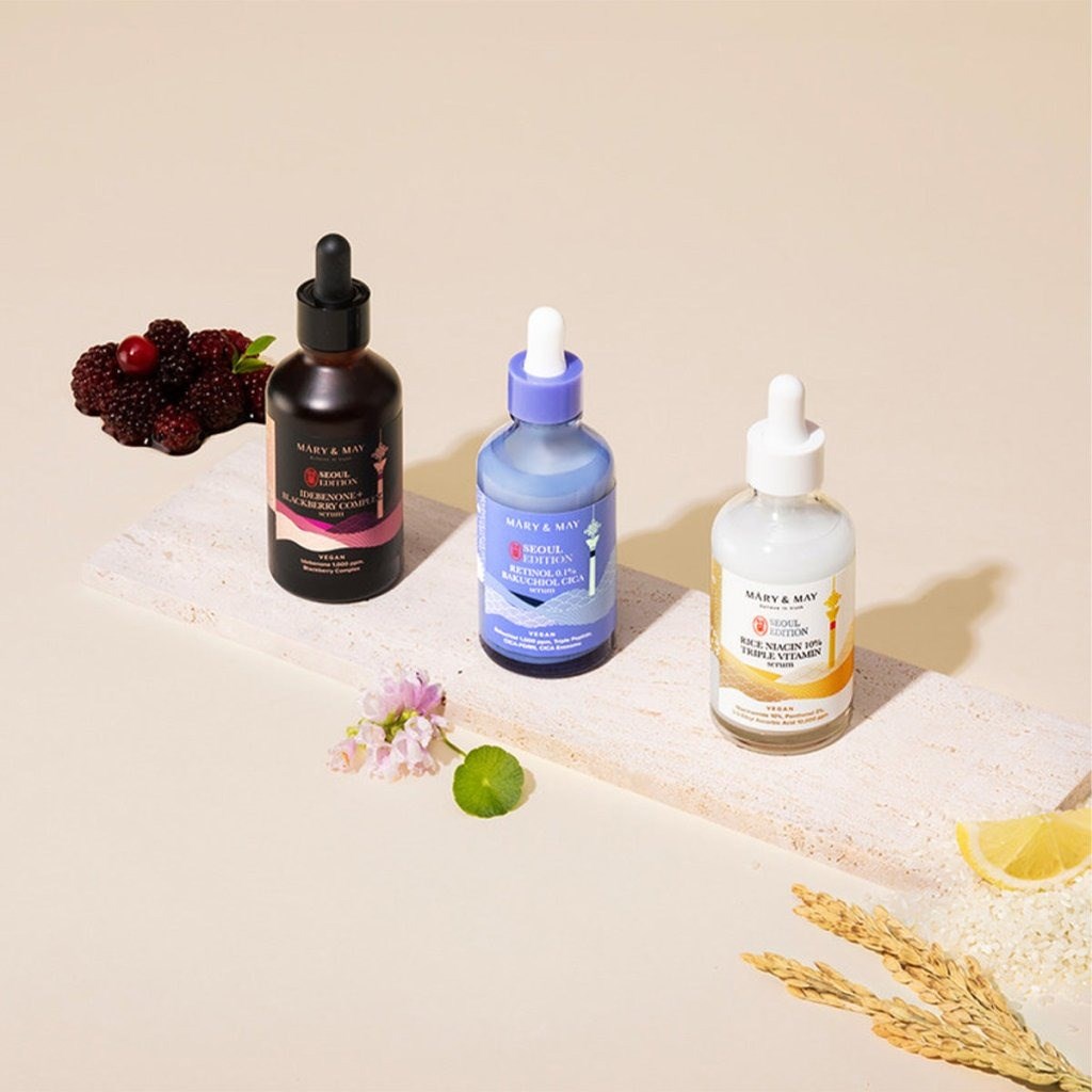 Mary & May Seoul Edition Idebenone Serum - Blackberry Anti - Aging 80 ml