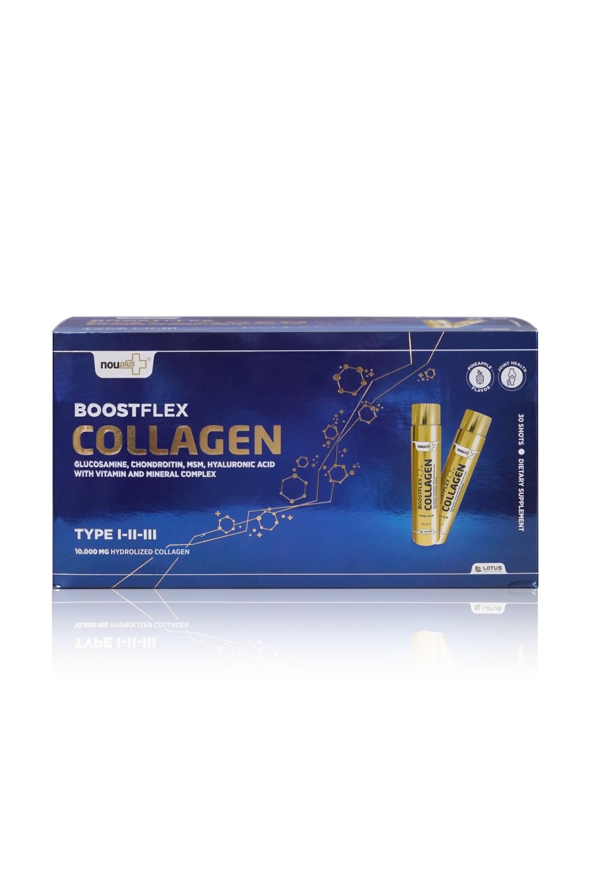 Nouplus Boostflex Tıp 1,2,3 Collagen 30 Shot