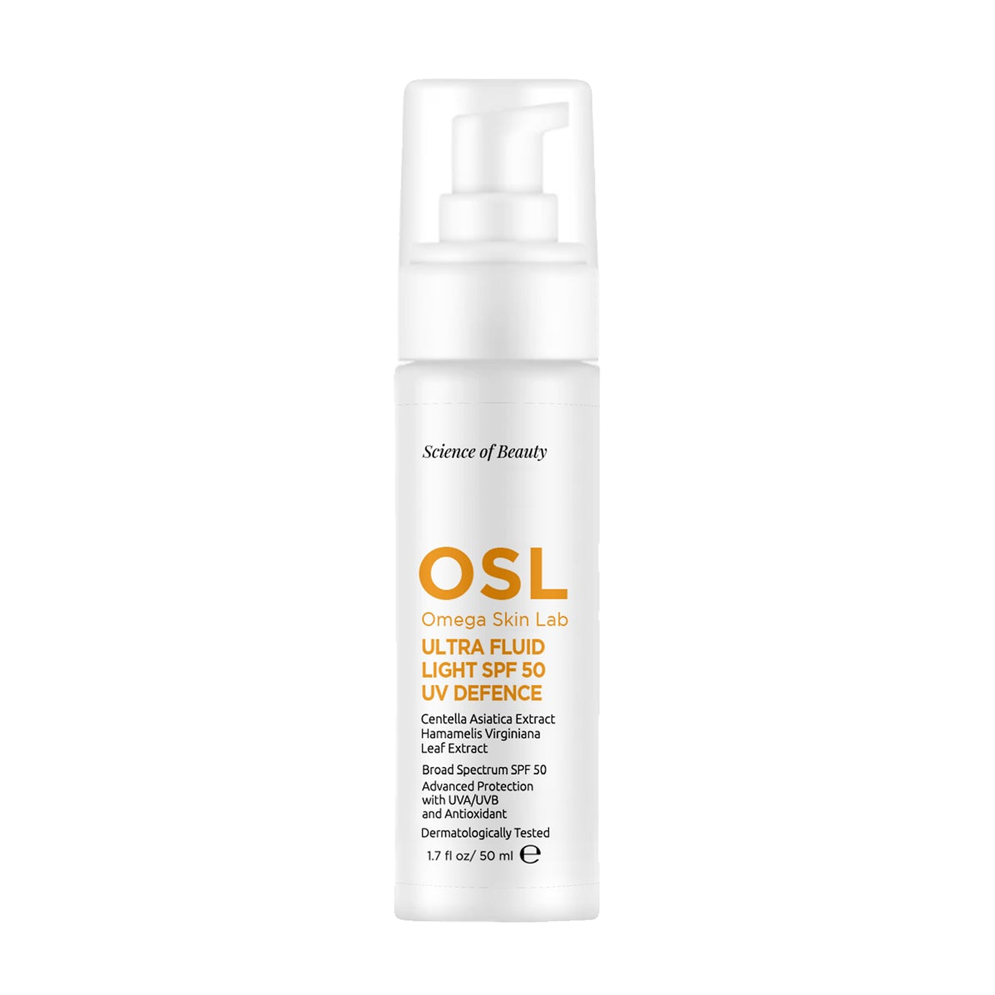 OSL Ultra Fluid + Light SPF 50 UV Defence 50 ml