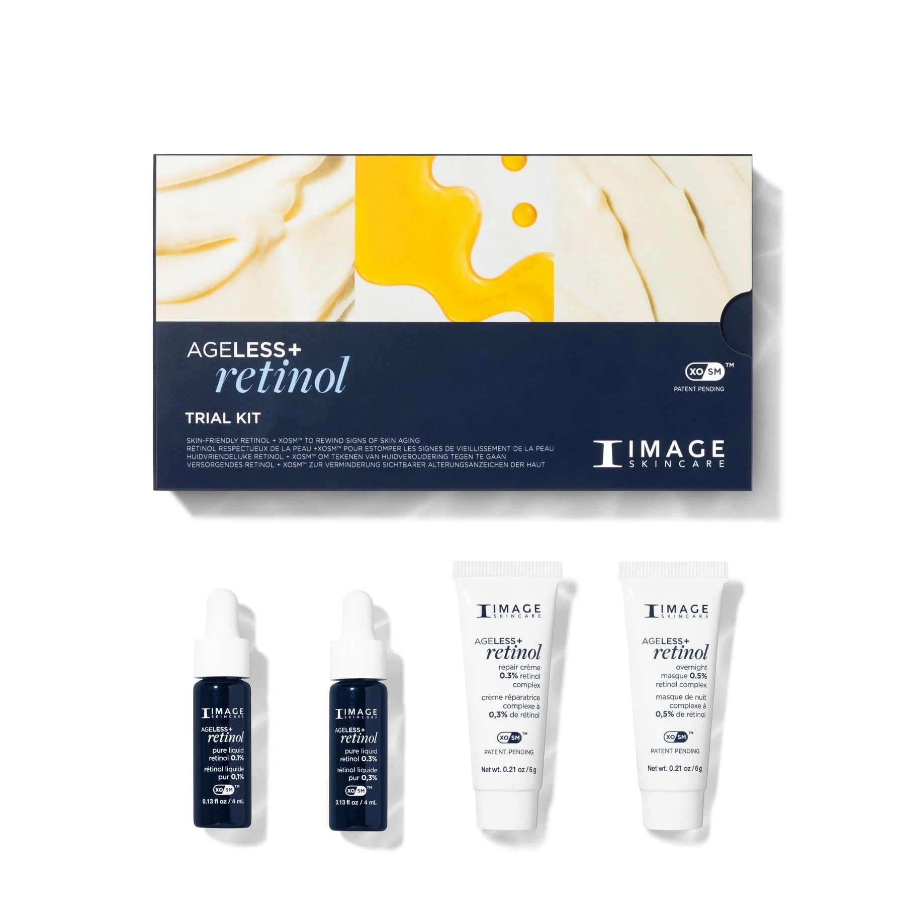 Prof. Ageless+ Retinols Trial Kit 1 box