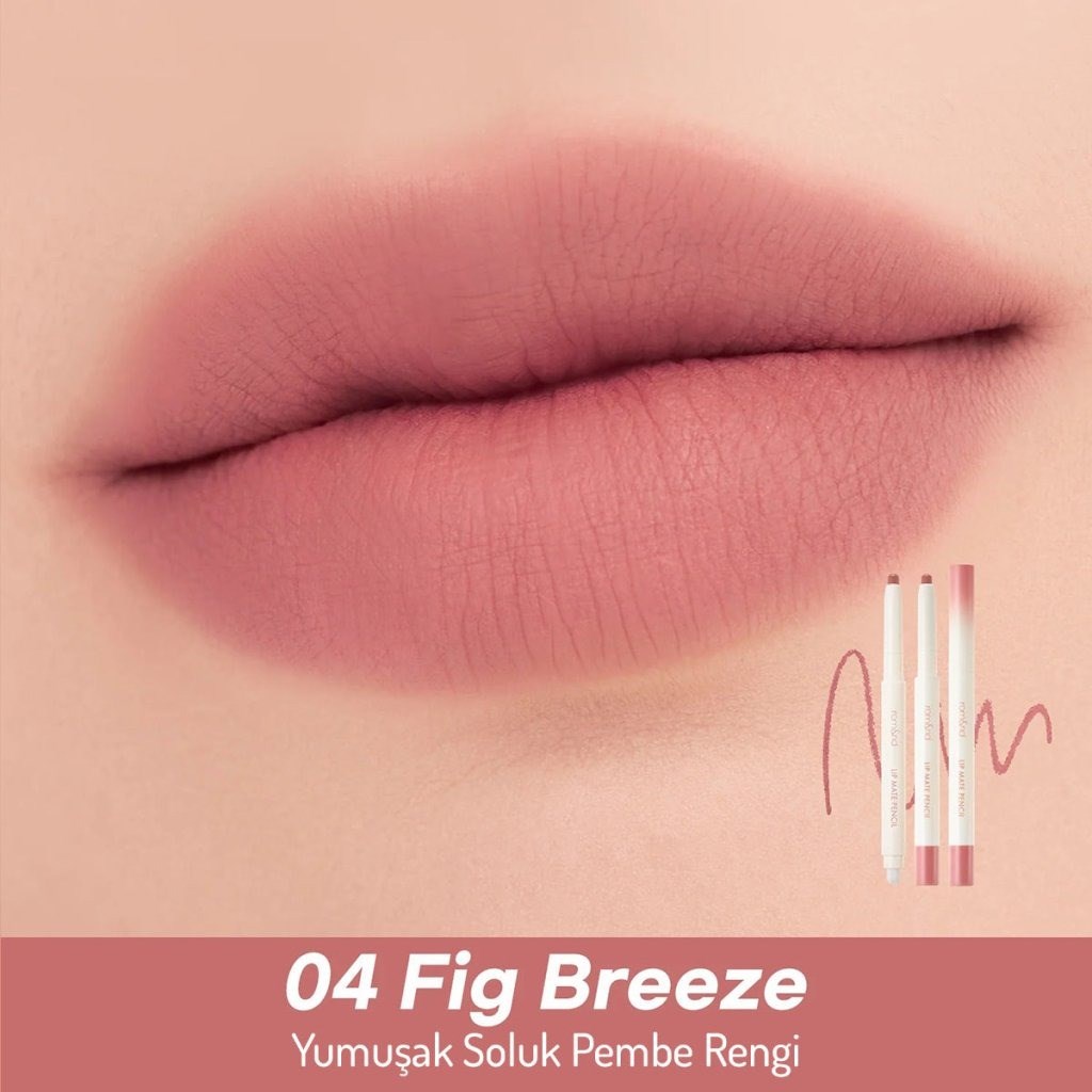 Romand Lip Mate Pencil - Doğal Mat Dudak Kalemi Fig Breeze