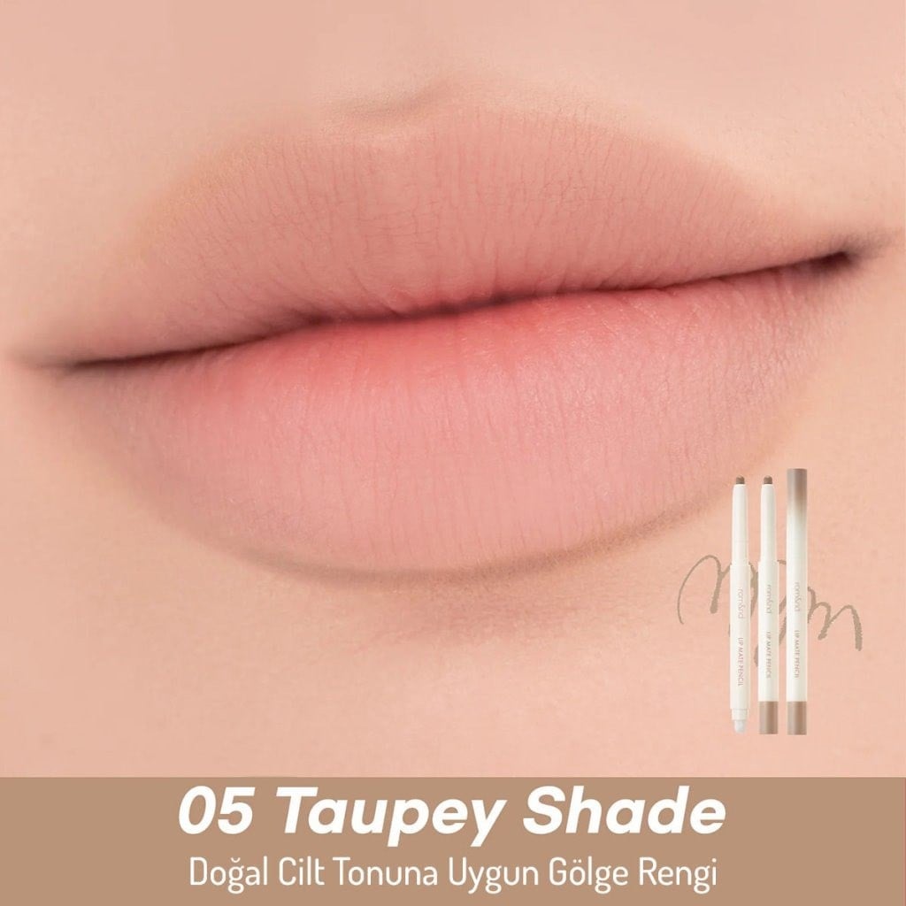 Romand Lip Mate Pencil - Doğal Mat Dudak Kalemi Fig Breeze