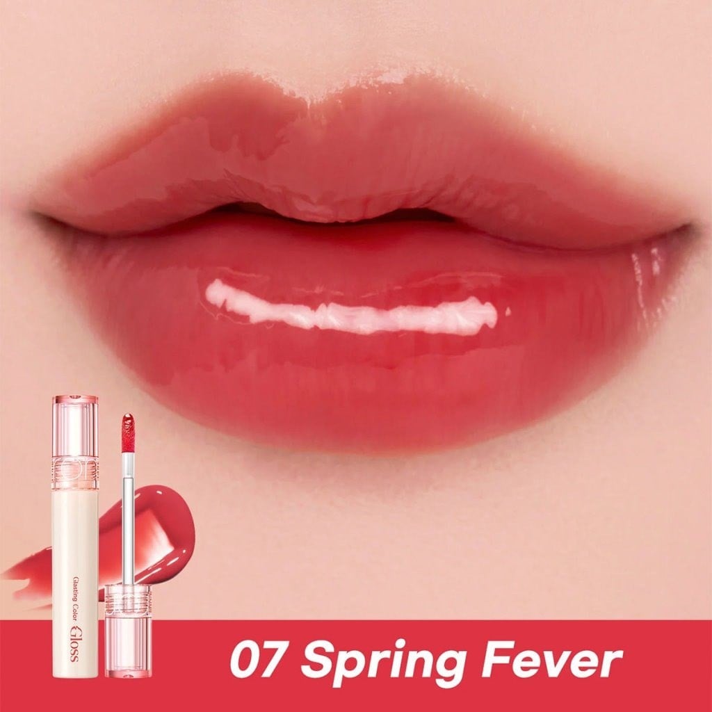 Rom&nd Glasting Color Gloss - Dolgun Görünüm Gloss 08 Cherry Up