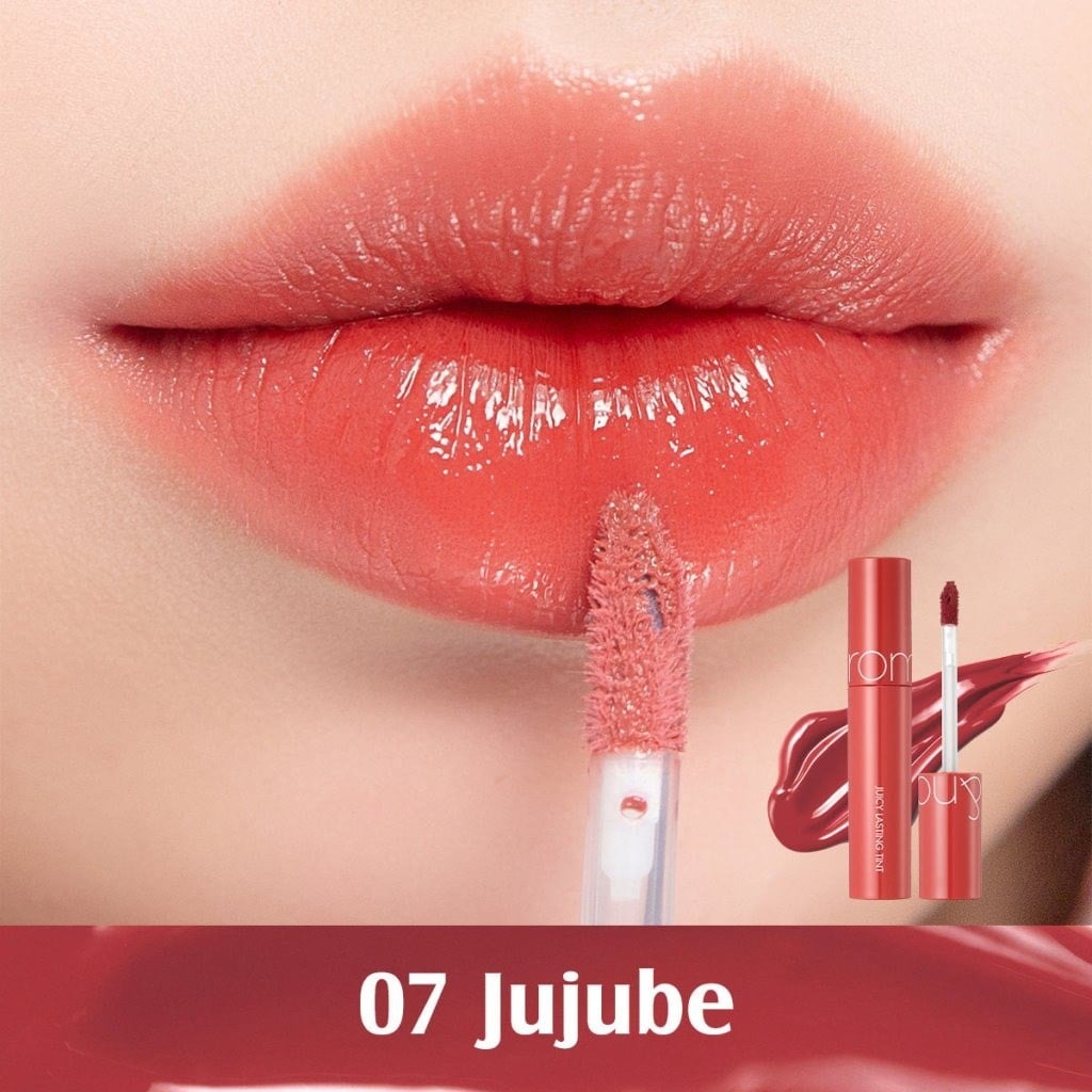 Rom&nd Juicy Lasting Tint - Parlak Dudak Tint Cherry Bomb