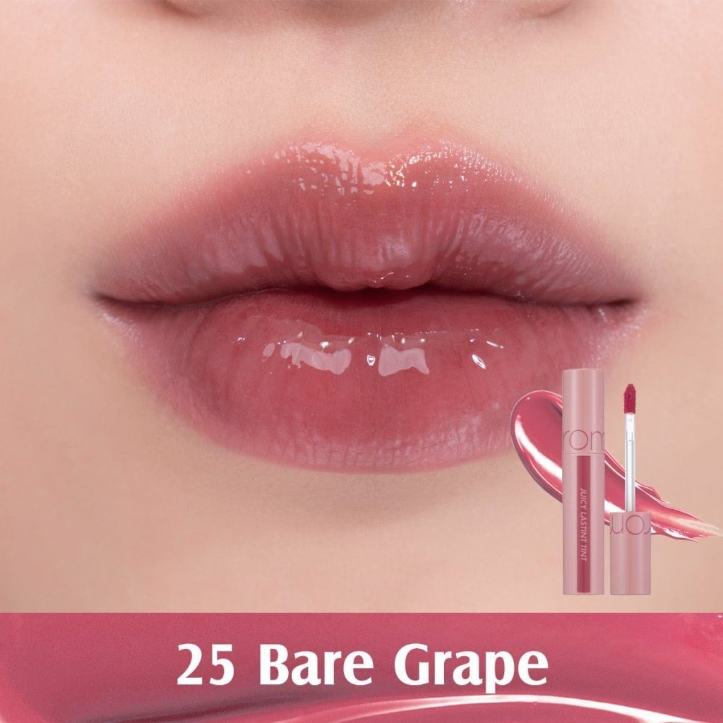 Rom&nd Juicy Lasting Tint - Parlak Dudak Tint Bare Grape