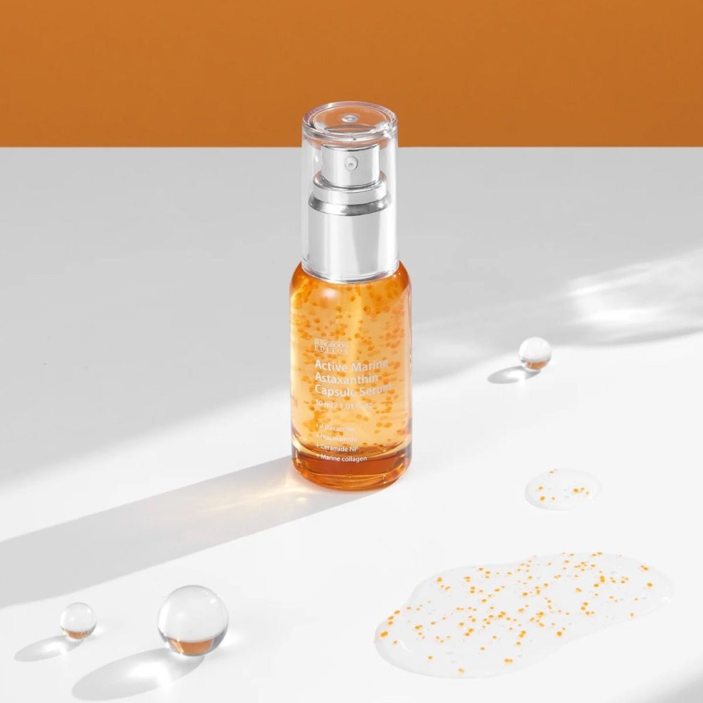 Sungboon Editor Active Marine Astaxanthin Capsule - Antioksidan Serum 30 ml