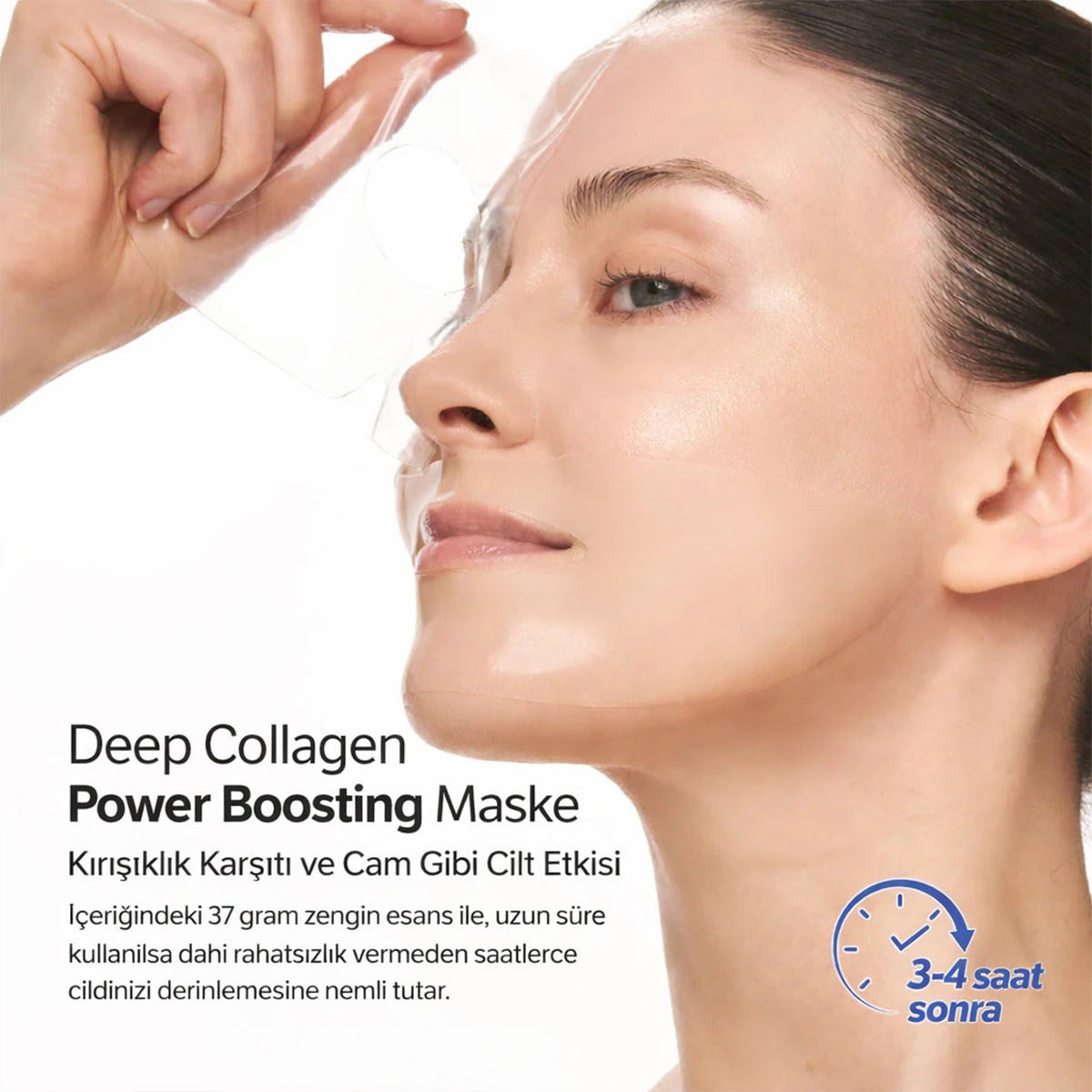 Sungboon Editor Clear Collagen Mask - Şeffaf Kolajen Maske 1 adet