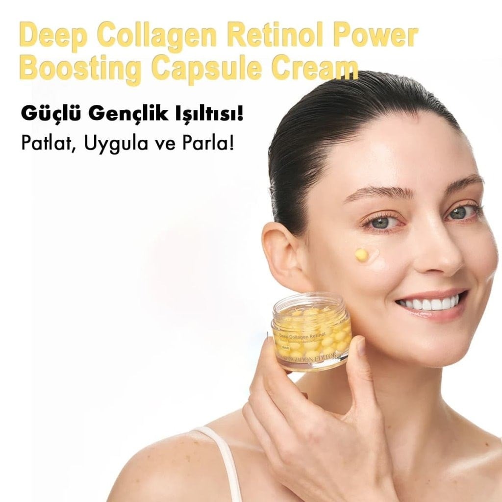 Sungboon Editor Collagen Retinol Cream - Spiküllü Retinol Kapsül Krem 50 ml