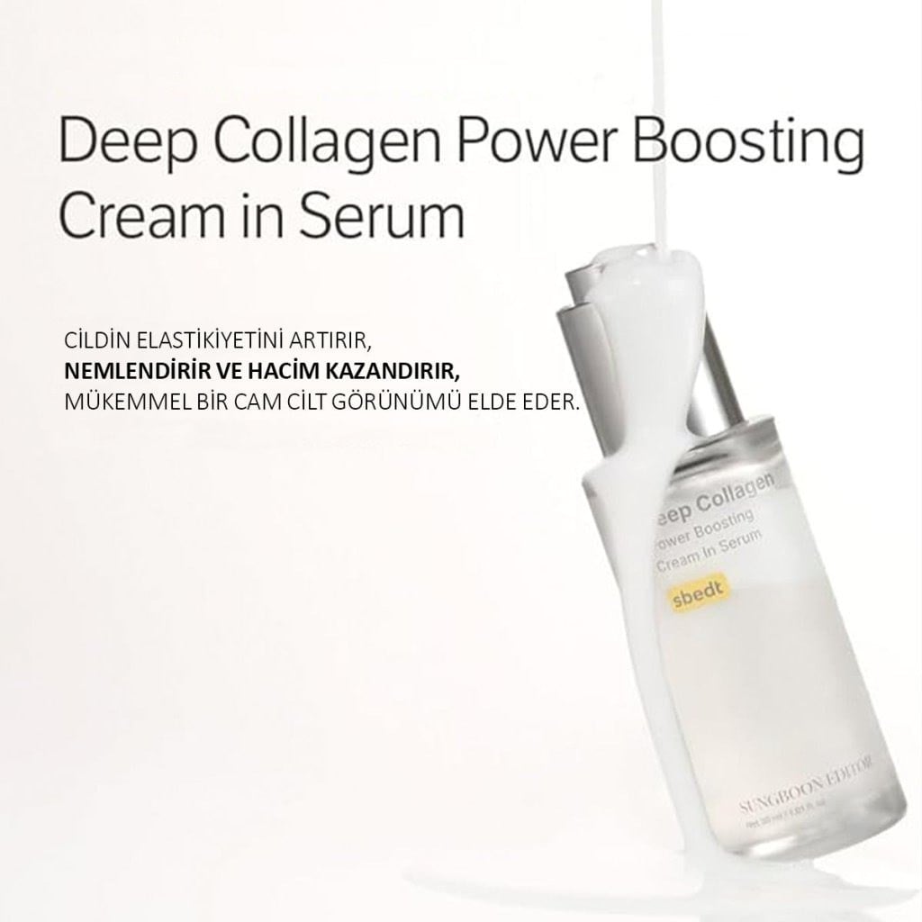 Sungboon Editor Deep Collagen Serum - Glass Skin Etkisi Yaratan Krem Serum 30 ml
