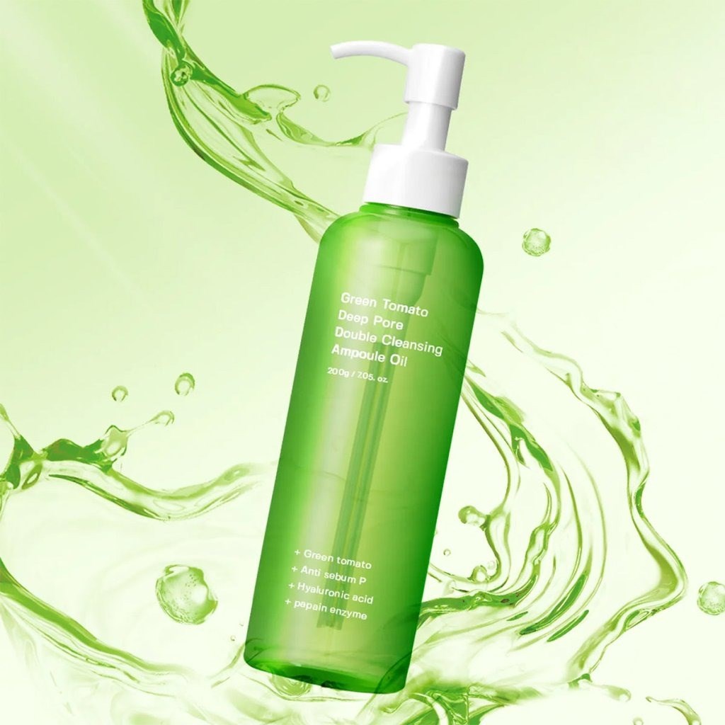Sungboon Editor Green Tomato Cleansing Oil - Çift Etkili Temizleme Yağı 200 g