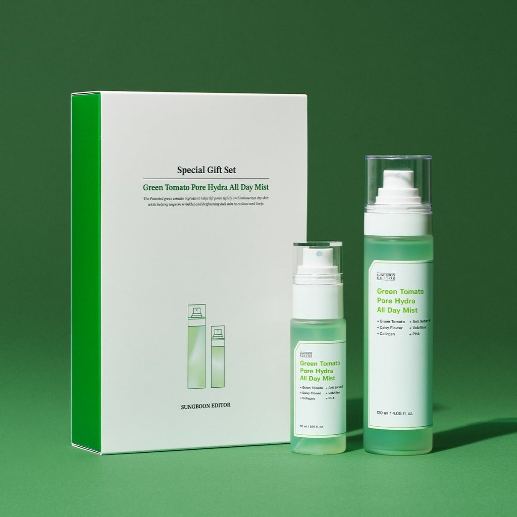 Sungboon Editor Green Tomato Hydra Mist - Gözenek Misti 120 ml
