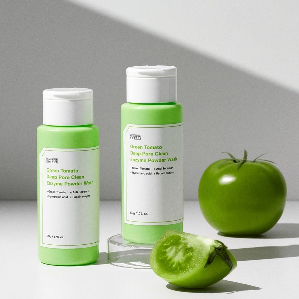 Sungboon Editor Green Tomato Pore Powder - Gözenek Tozu 50 g