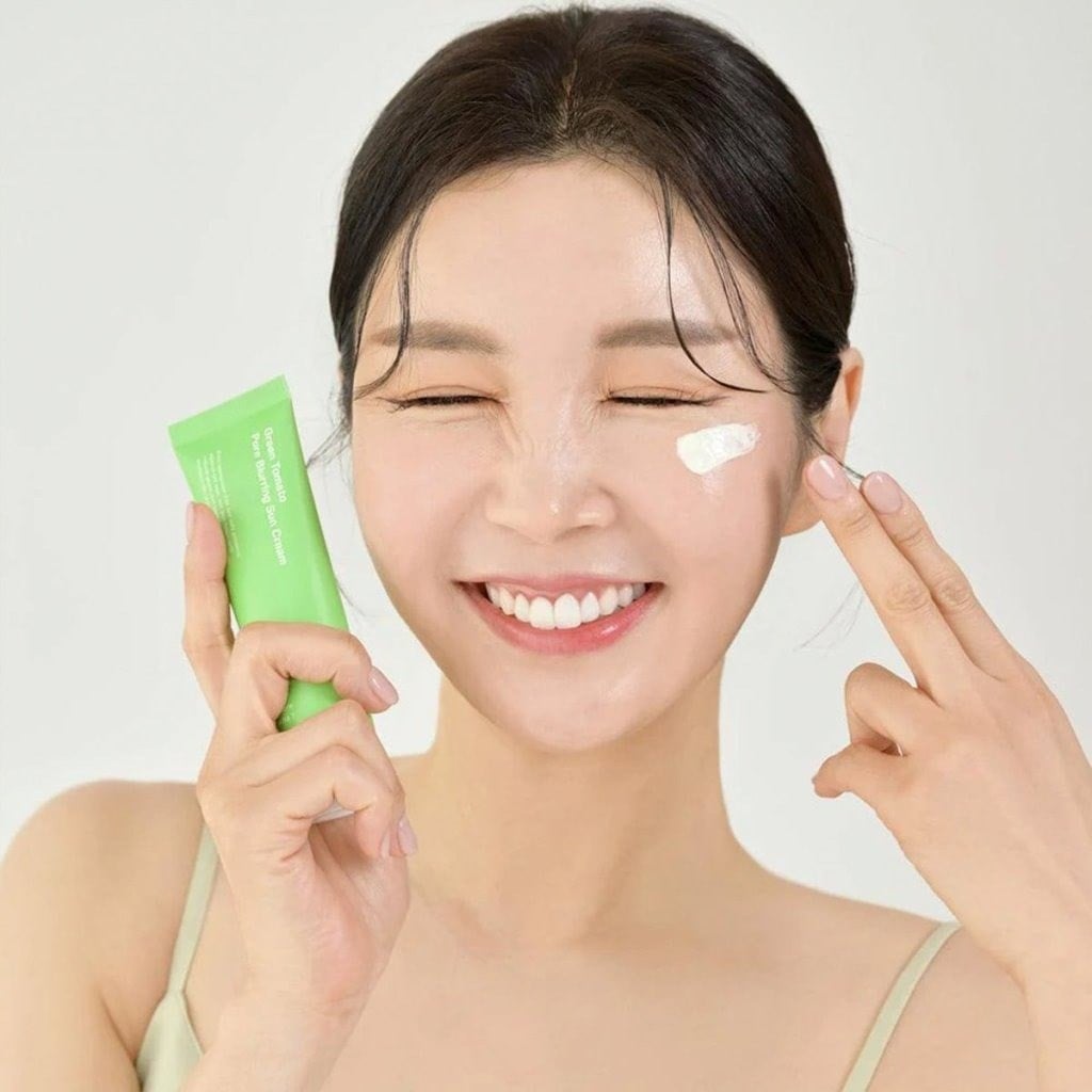 Sungboon Editor Green Tomato Sun Cream - Gözenek Sıkılaştırıcı ve Aydınlatıcı Güneş Kremi 50 g