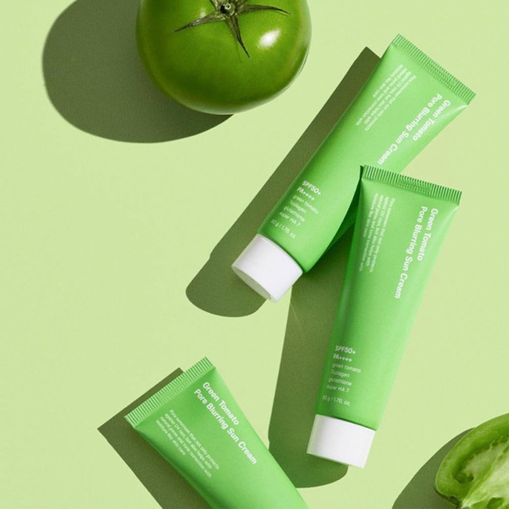 Sungboon Editor Green Tomato Sun Cream - Gözenek Sıkılaştırıcı ve Aydınlatıcı Güneş Kremi 50 g