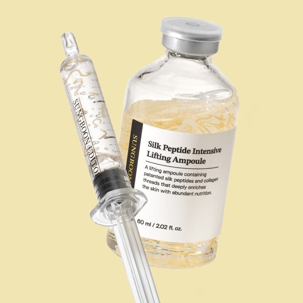Sungboon Editor Silk Peptide Lifting Ampoule - İpek Peptitleri Ve Kolajen Lifleri İçeren Ampul 60 ml