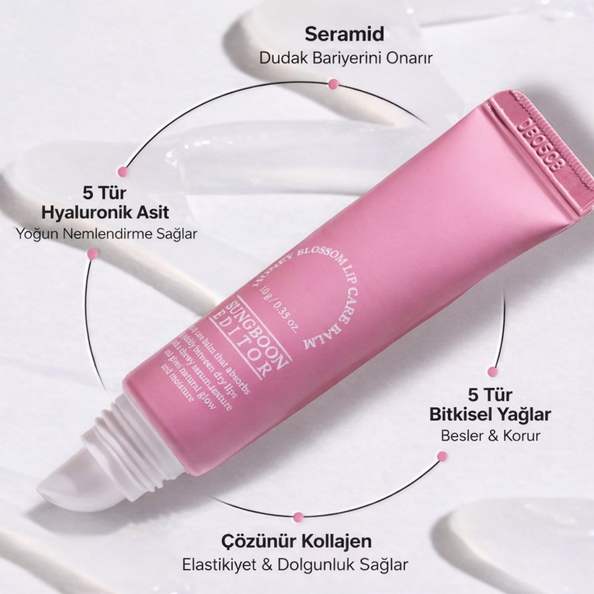 Sungboon Edıtor Sungboon Honey Lip Balm / Yoğun Nem Dudak Maskesi