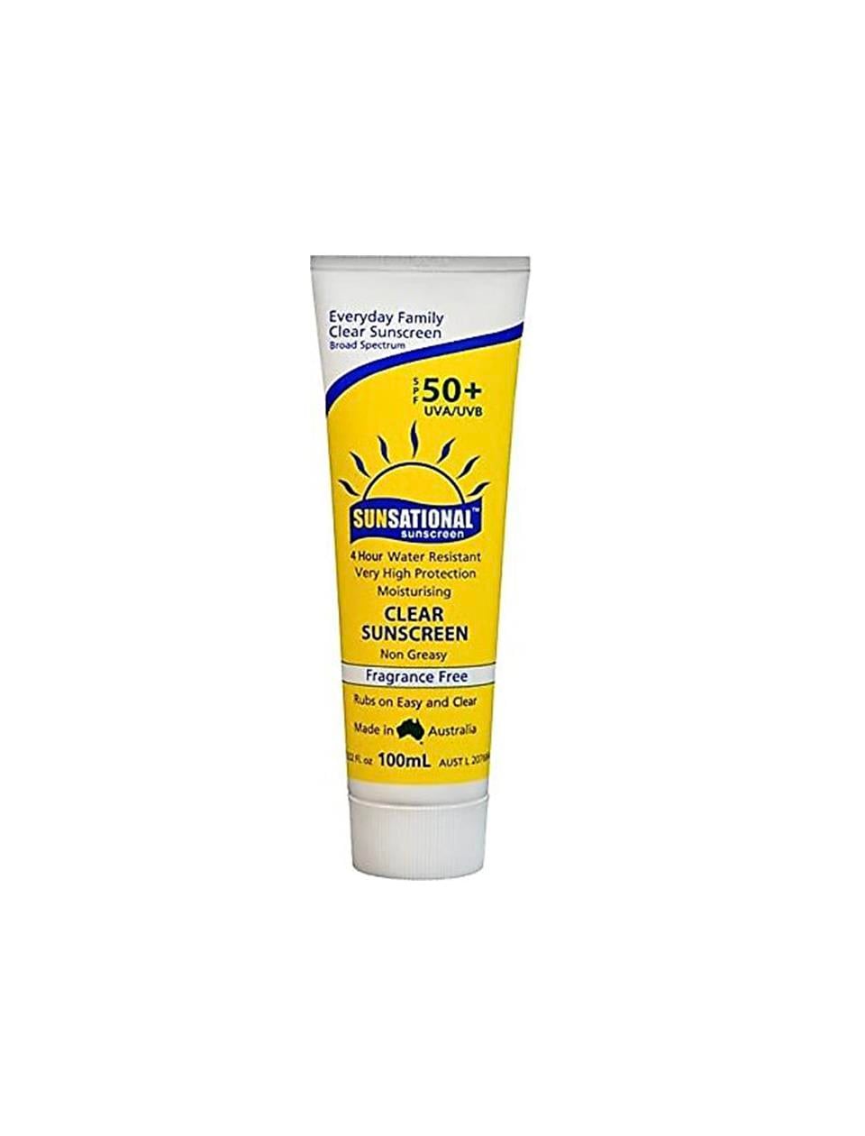 Sunsational SPF50+ Clear Sunscreen 100 ML