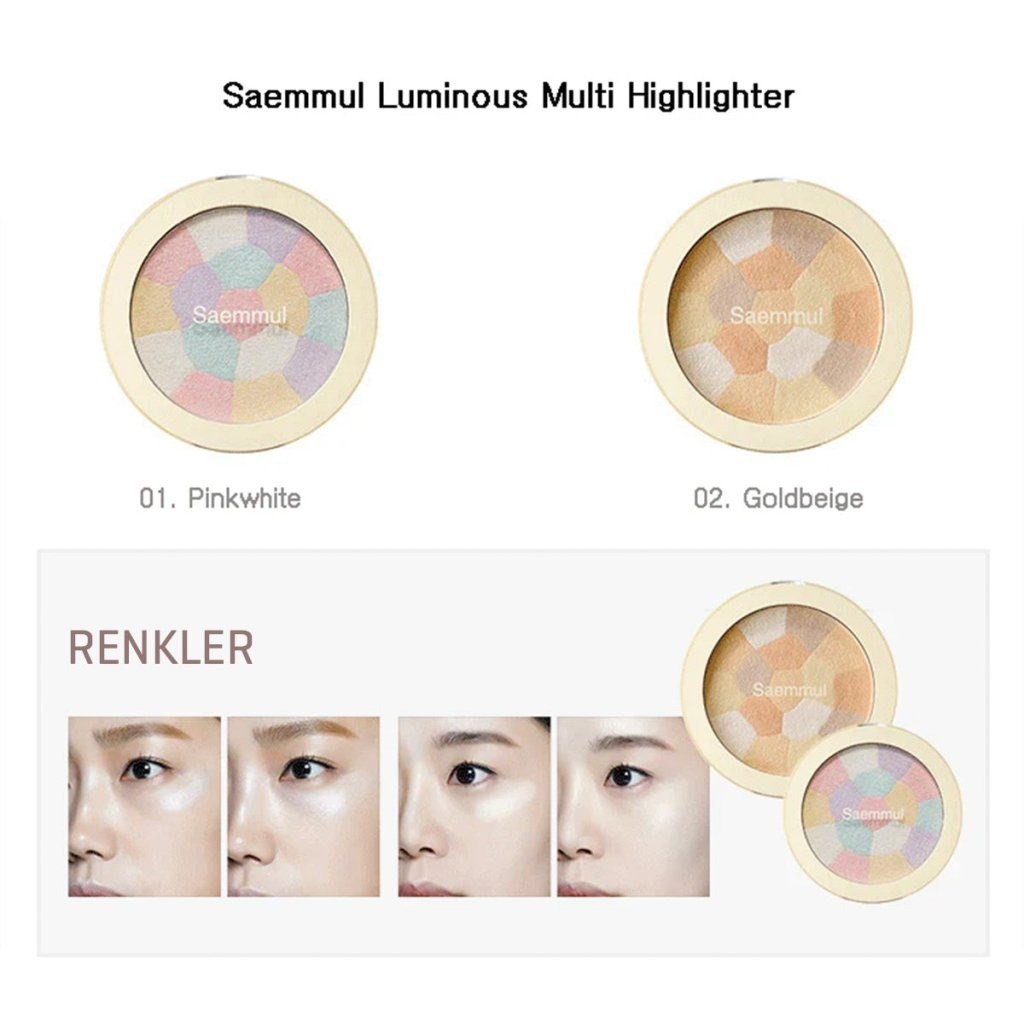 The Saem Luminous Highlighter - Multi Aydınlatıcı Gold Beige