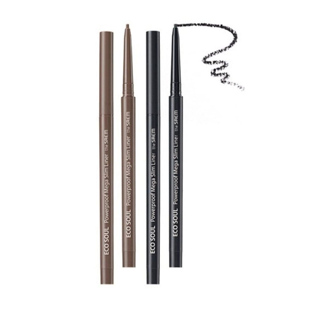 The Saem Mega Slim Eyeliner - Deep Black İnce Eyeliner