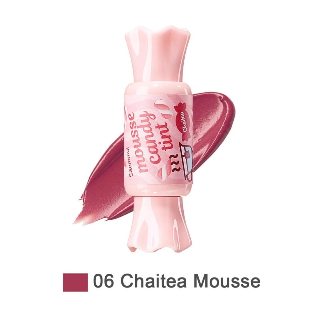 The Saem Mousse Candy Tint - Köpük Dudak Tint Raspberry Mousse