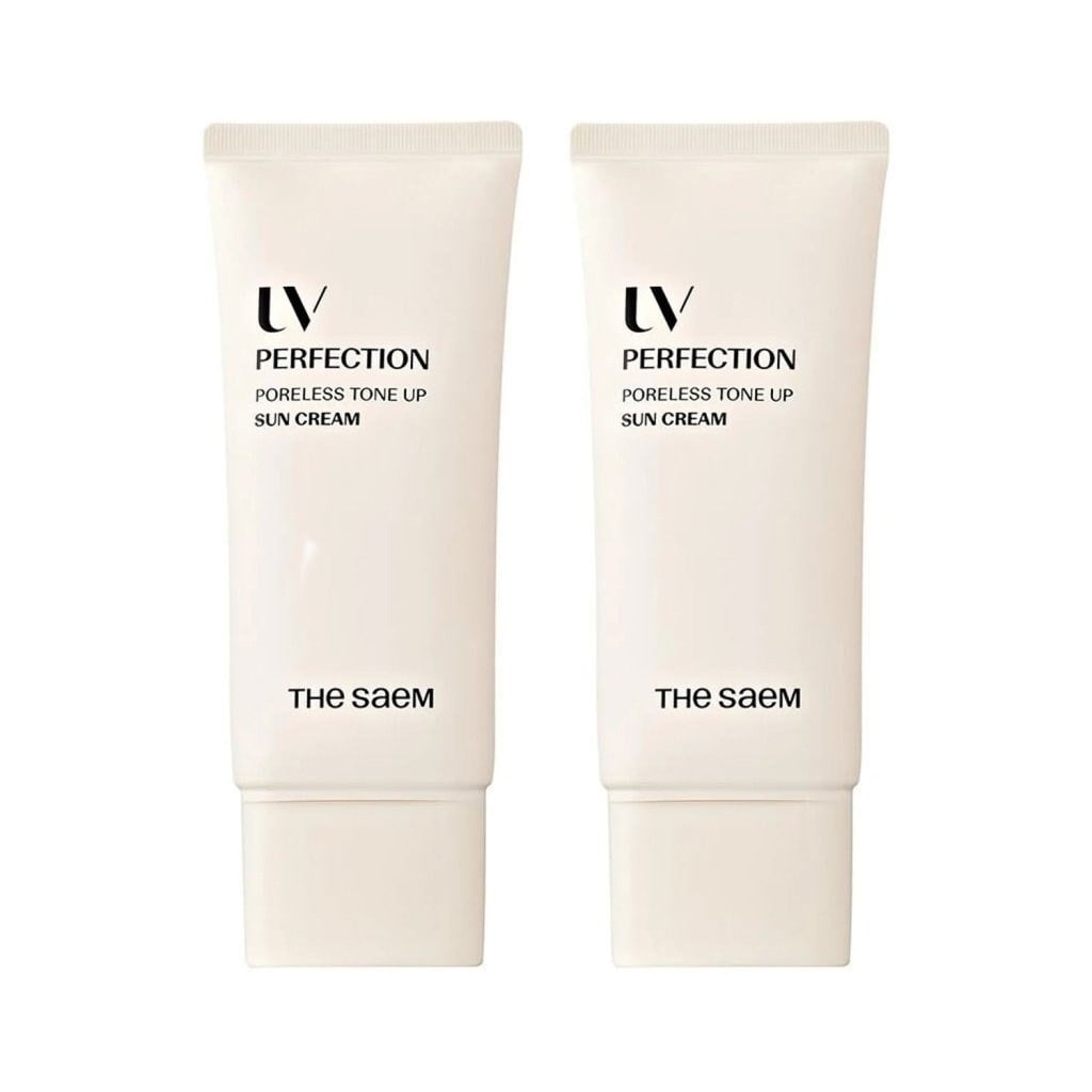 The Saem Poreless Tone - Up - Ton Eşitleyici Güneş Kremi İkili set